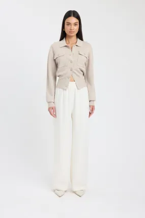 Ski Use Lined Pockets Amelia Knit Jacket