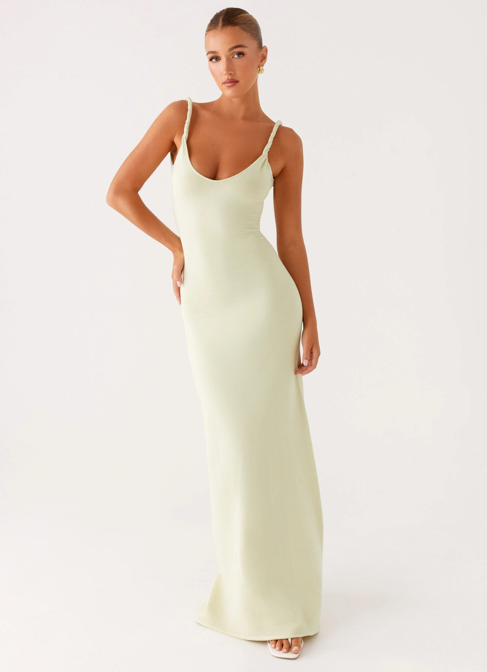 Deep Hue Anastasia Maxi Dress - Sage