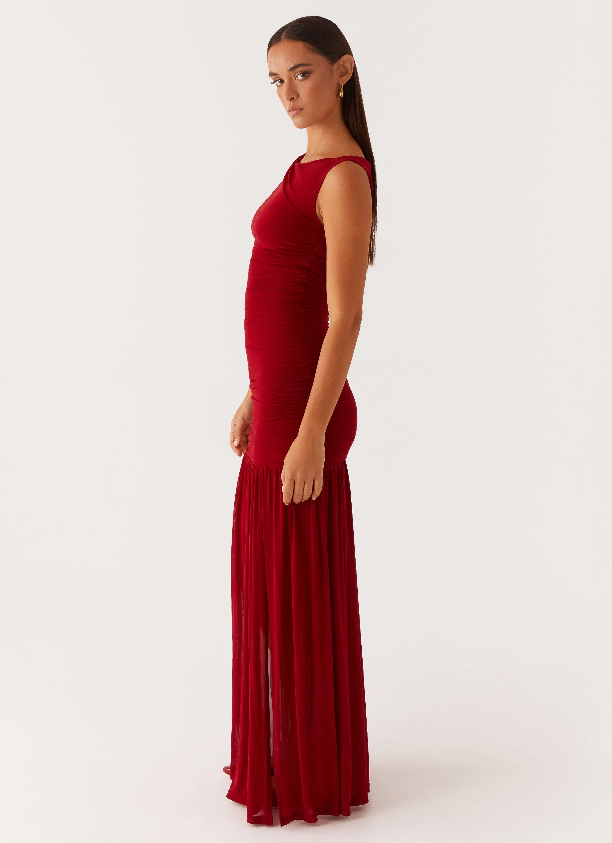 Manon Maxi Dress - Red Formal Choice