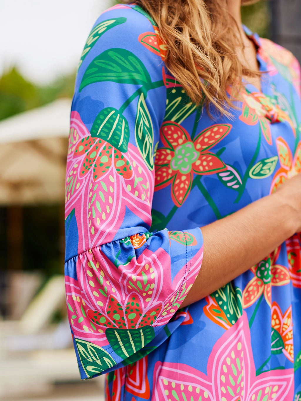 Stylish Feel Effortless Wear FINAL SALE - Laguna Dress | Island Dreams Blue