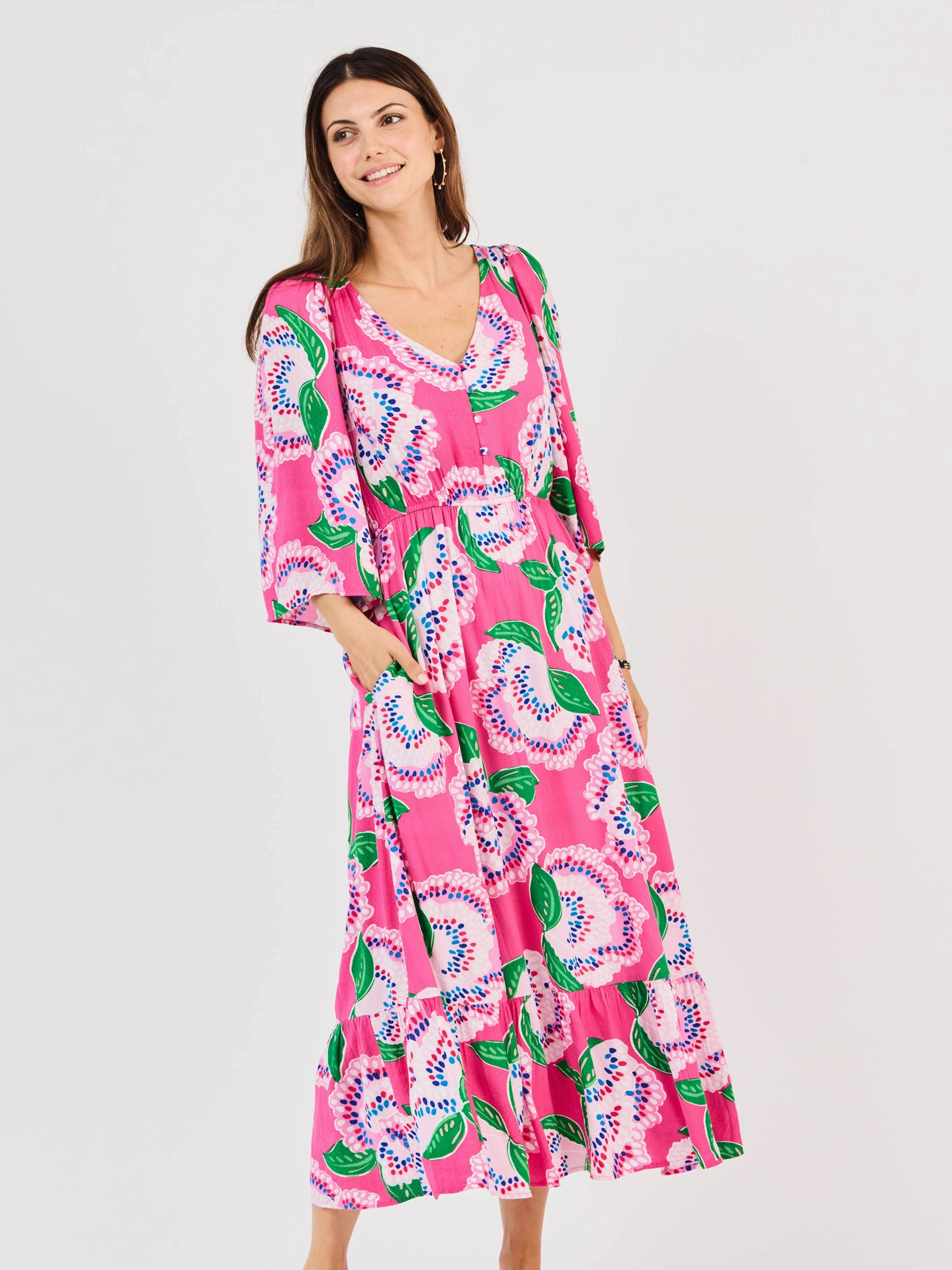 FINAL SALE - Melissa Dress | Petal Tango Pink Soft Volume Light Wear