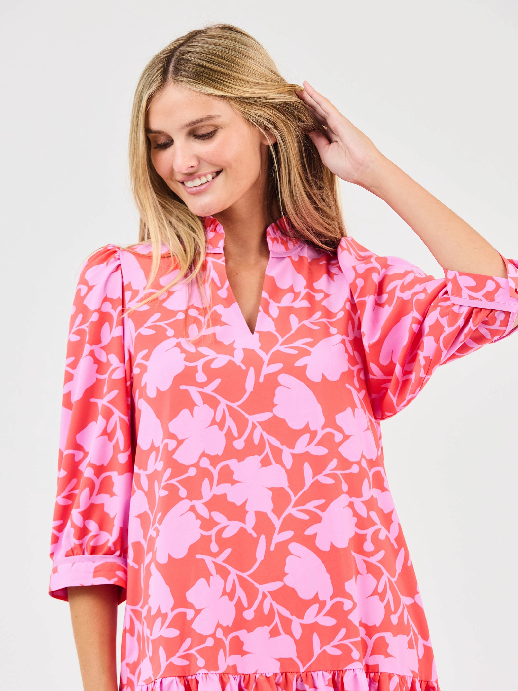 Sharp Motion Airy Weave FINAL SALE - Naomi Dress | Garden Grace