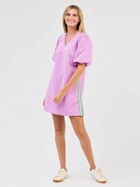 FINAL SALE - Stacey Dress | Orchid AntiPillTreatment