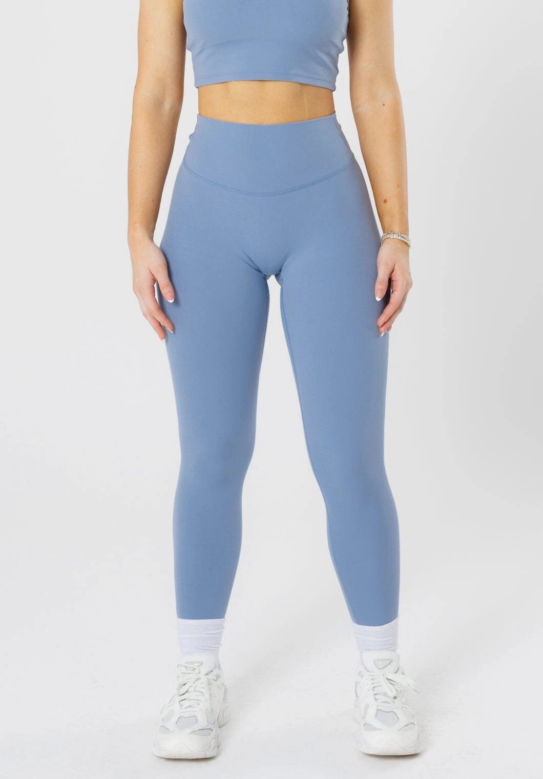 RecStretch Original Sculptseam? Plus Legging Blue Bird Daily Routine Body Shaping Ultra Fit