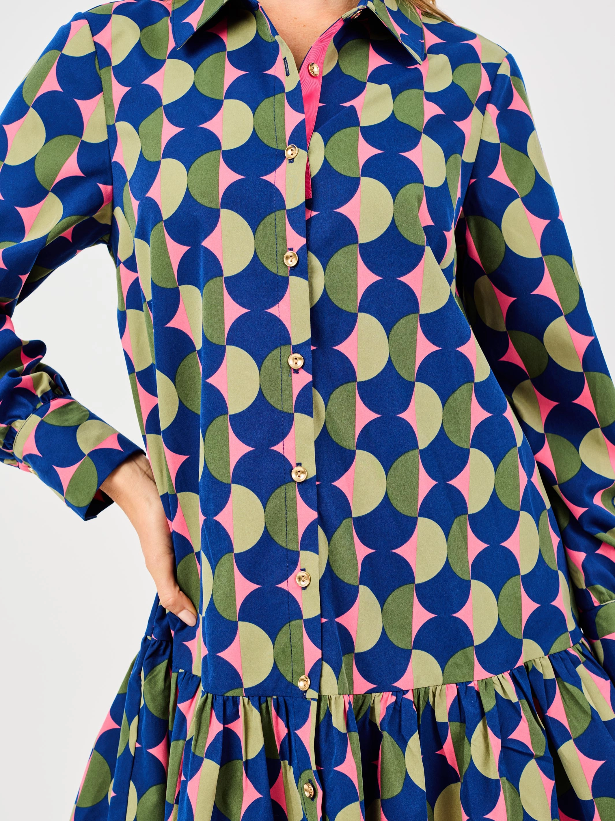 Country View Fiona Dress | Polka Dot Pops