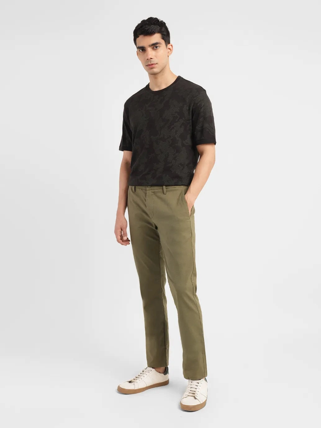 Men's 511 Olive Slim Fit Chinos Smart Comfort