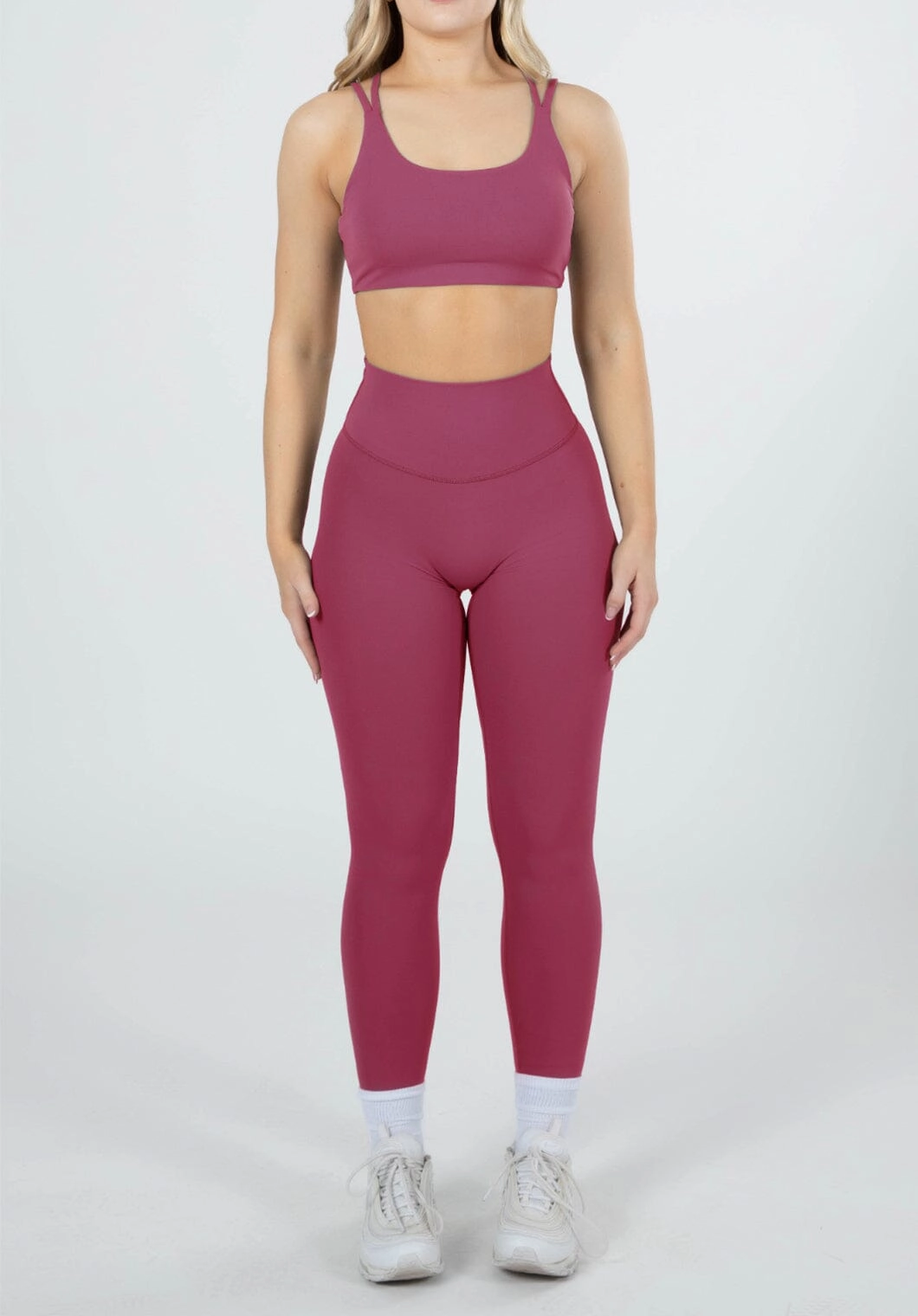 RecStretch Original Sculptseam? Legging Raspberry Fit and Flex Petite Size Ultra Light