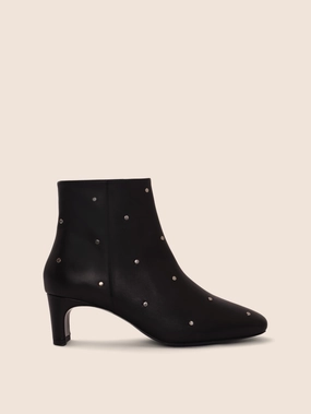 Salema Black Stud Boot urban commuting