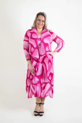 Soft Weather Wear Simple Look Alquema - AC2404-PT Collare Coat