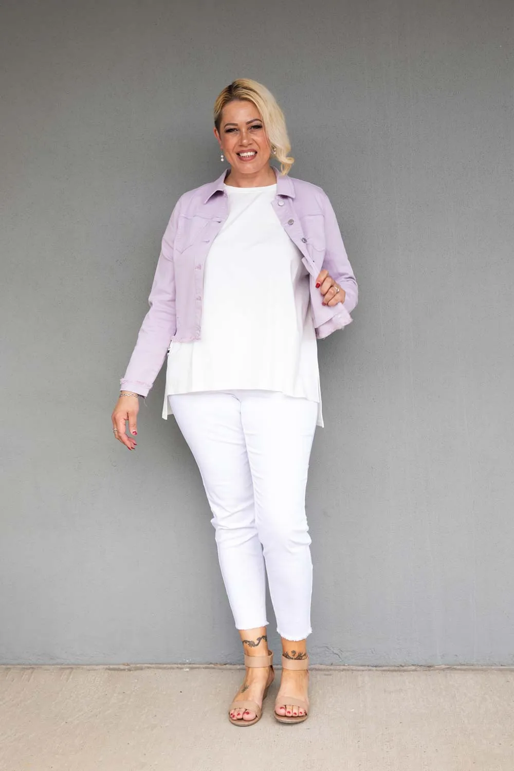 Eco Friendly Coatings High Visibility Trims French Dressing Jeans - 1939511 Shirt Jacket