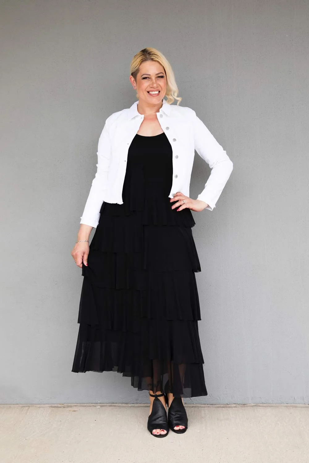 French Dressing Jeans - 1939511 Shirt Jacket Reinforced Shoulder Panels