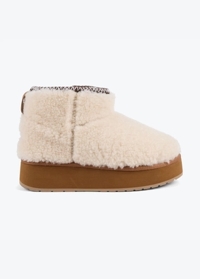 Pull on soft cushions EMU Stinger Micro Flatform Teddy Boot