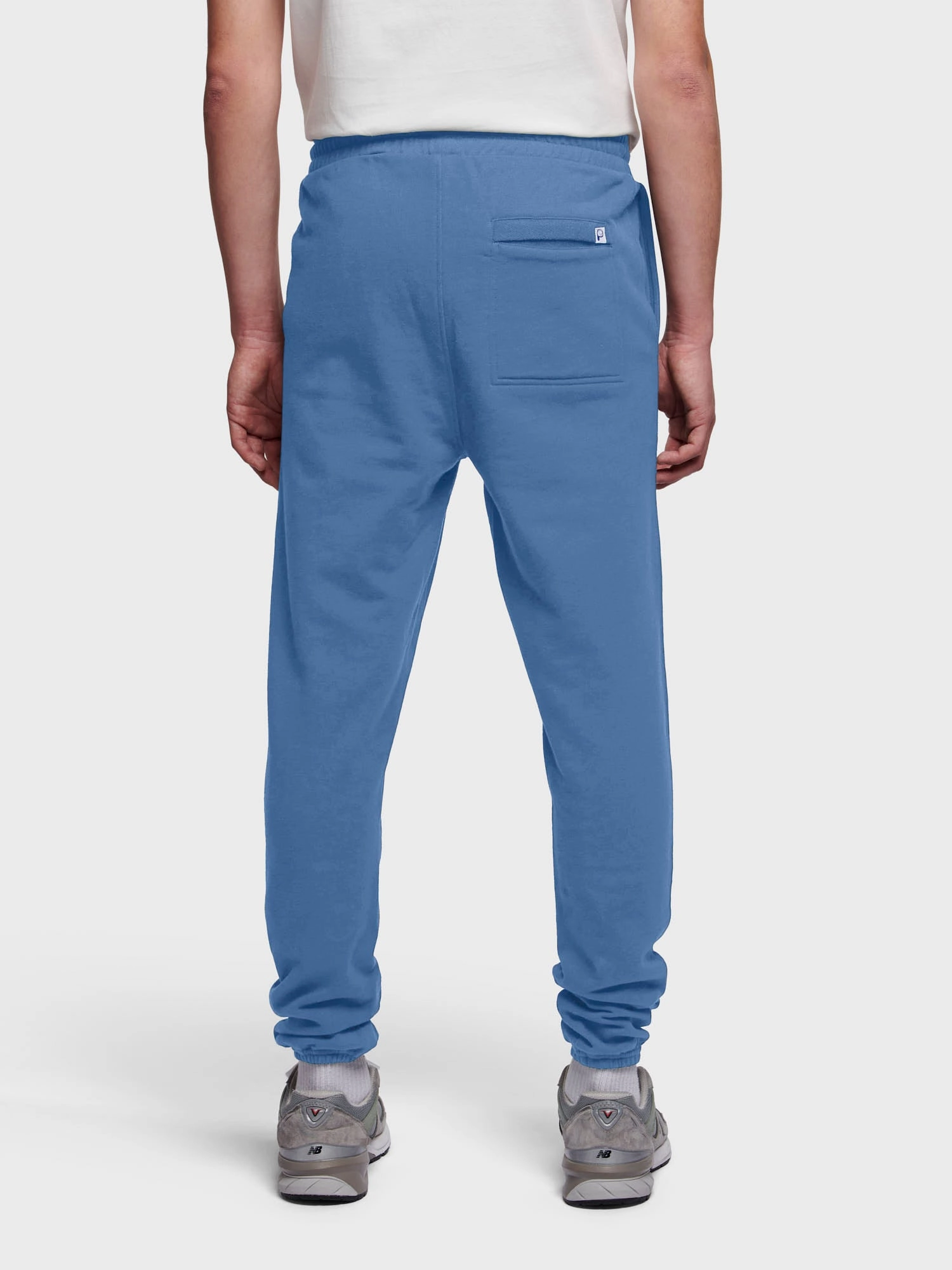 Sleek Fit Original Logo Sweat Pant in Blue Horizon