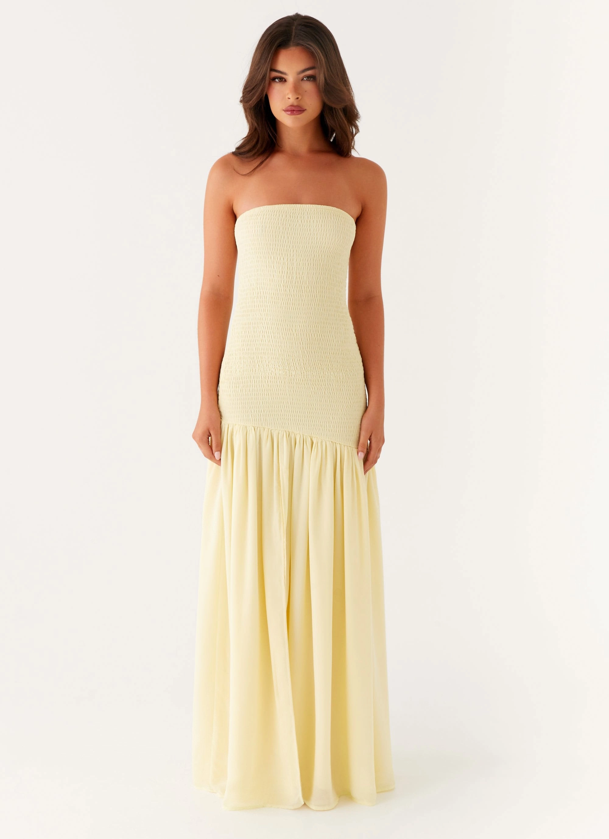 Royce Maxi Dress - Yellow Smart Fashion