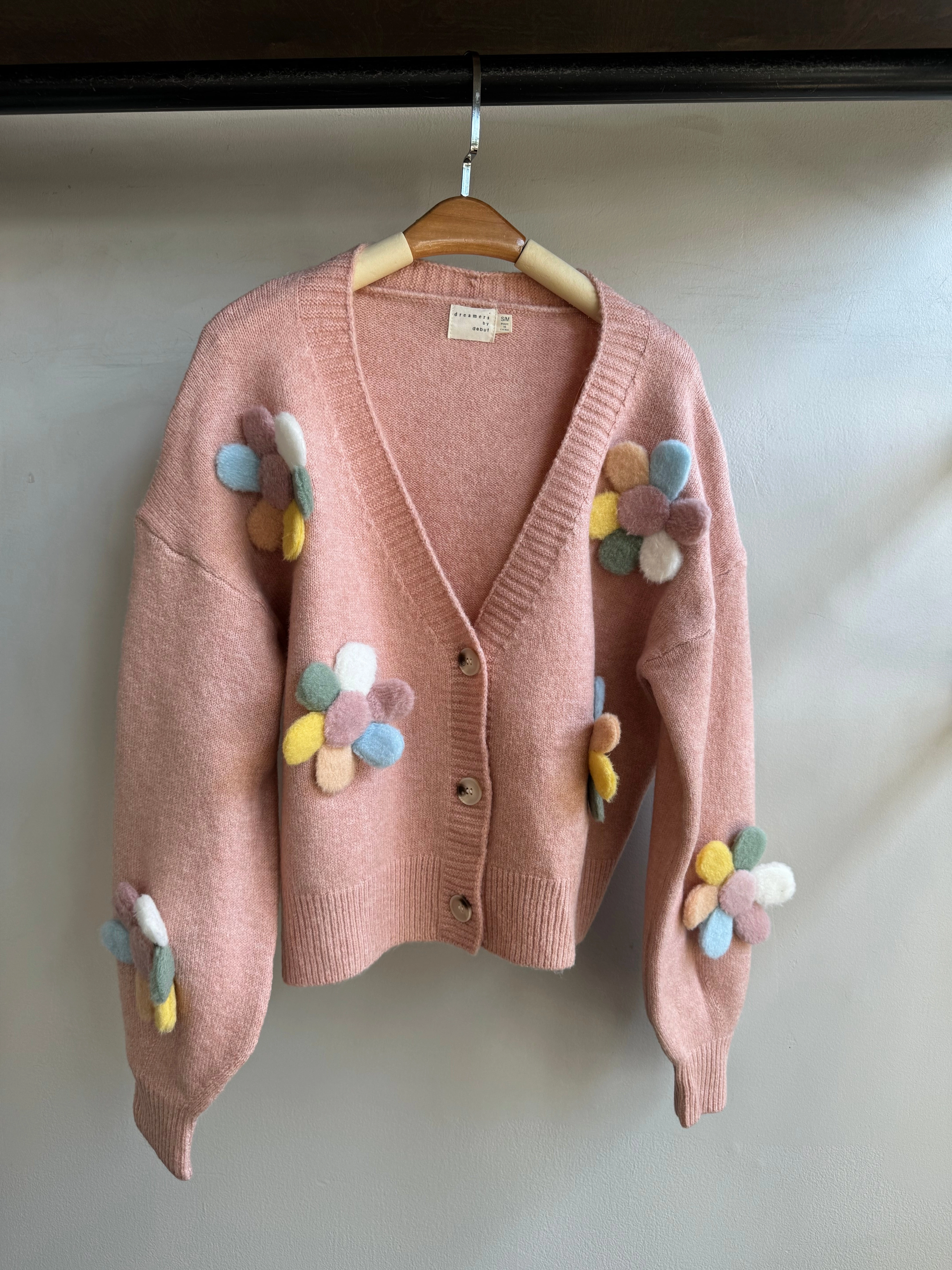 FLOWER GIRL Cardigan Casual Chic