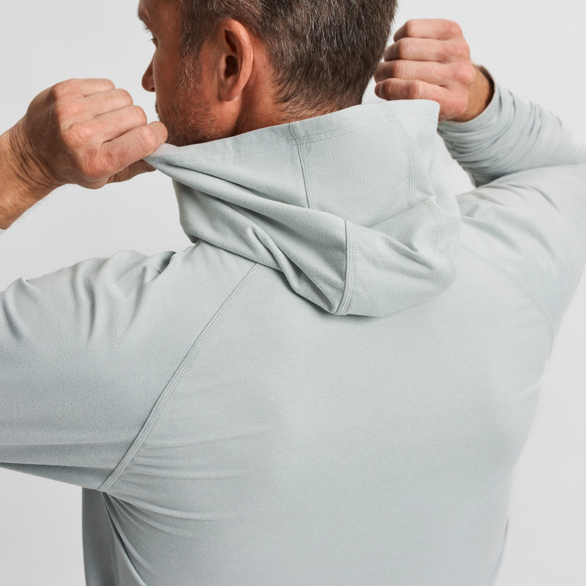 Fashionable Tank Fog Gray Wander Hoodie