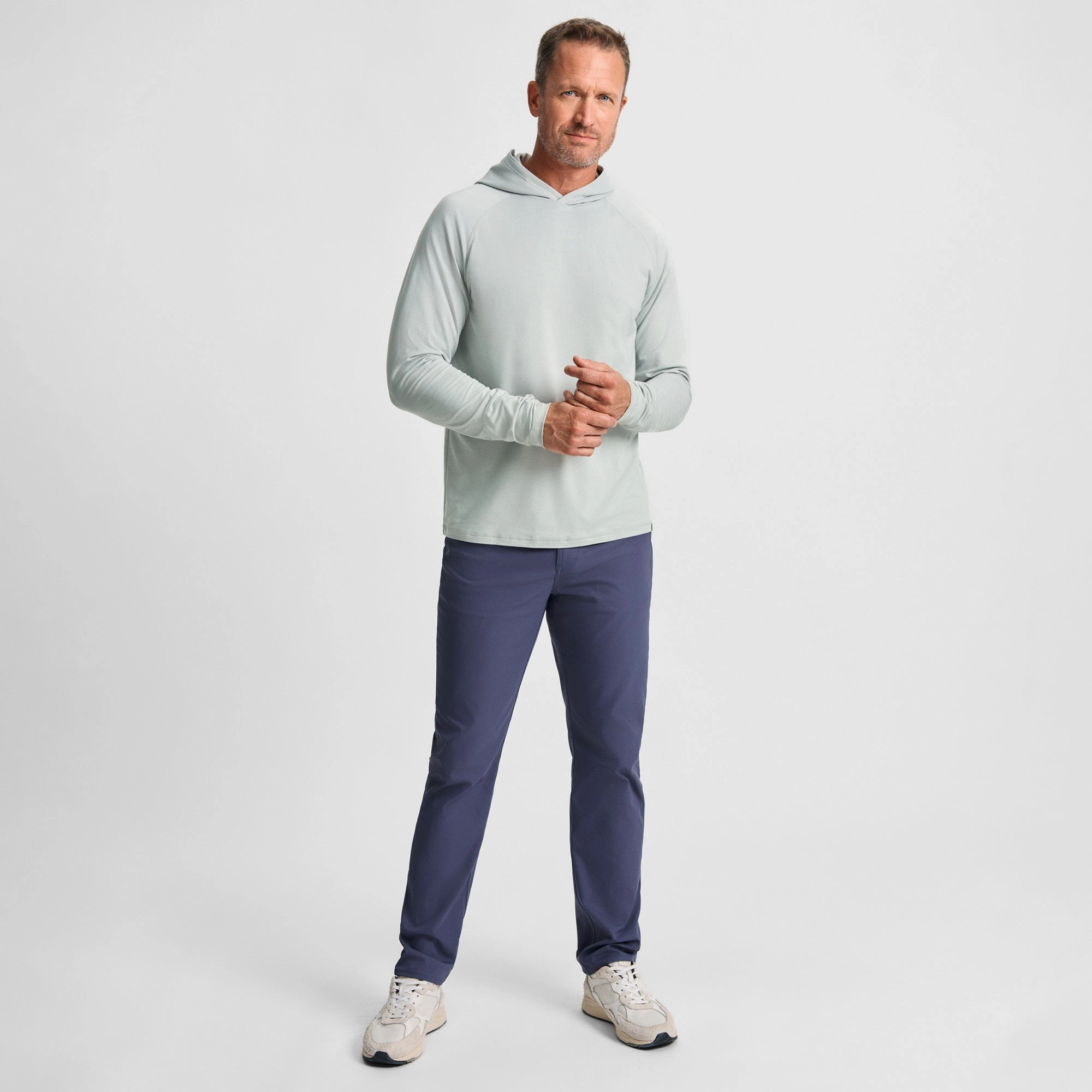 AntiStatic Material Hypoallergenic Inner Layer Fog Gray Wander Hoodie