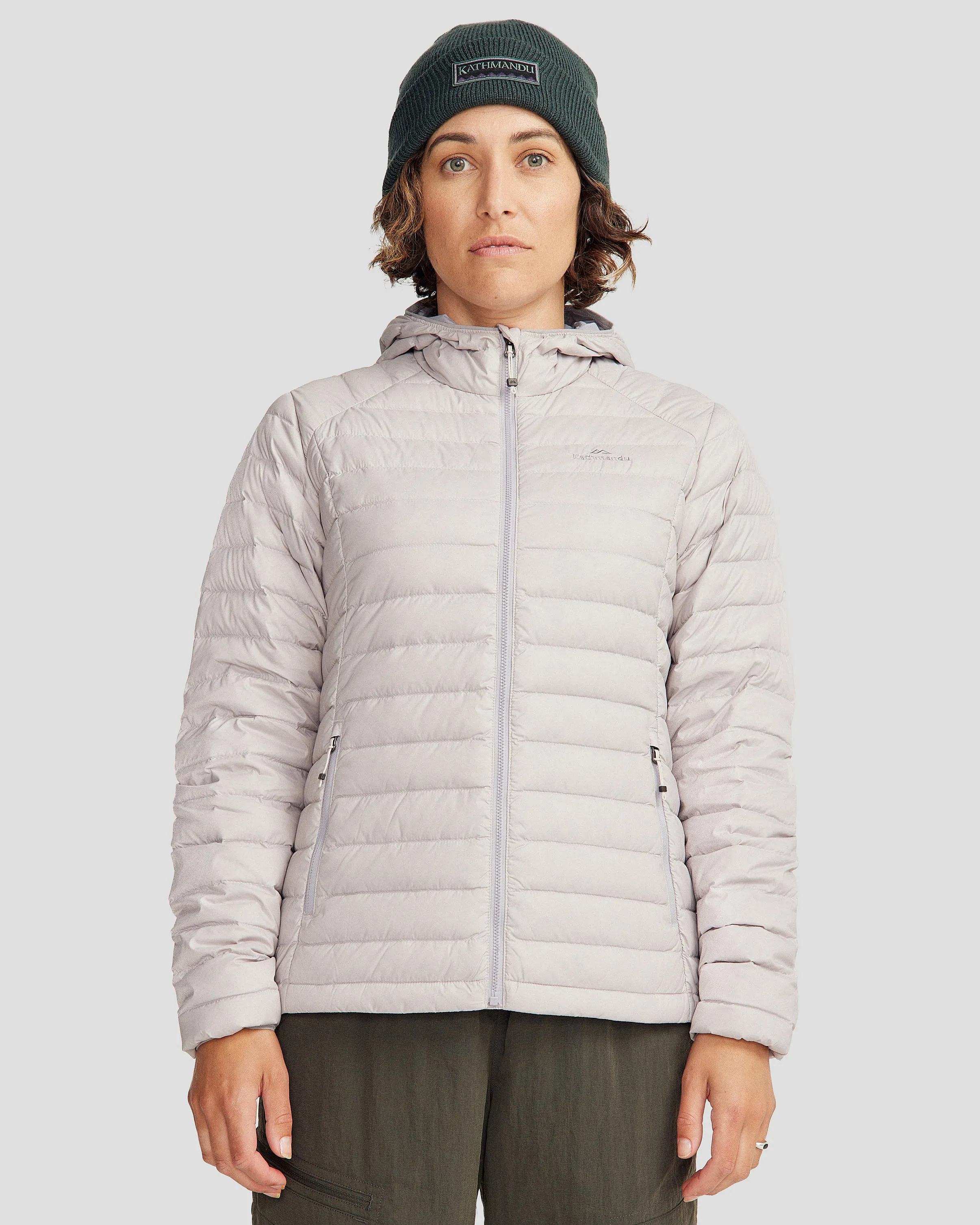Women's Heli Down Hooded Jacket v3 - Dove 3-In-1 Set