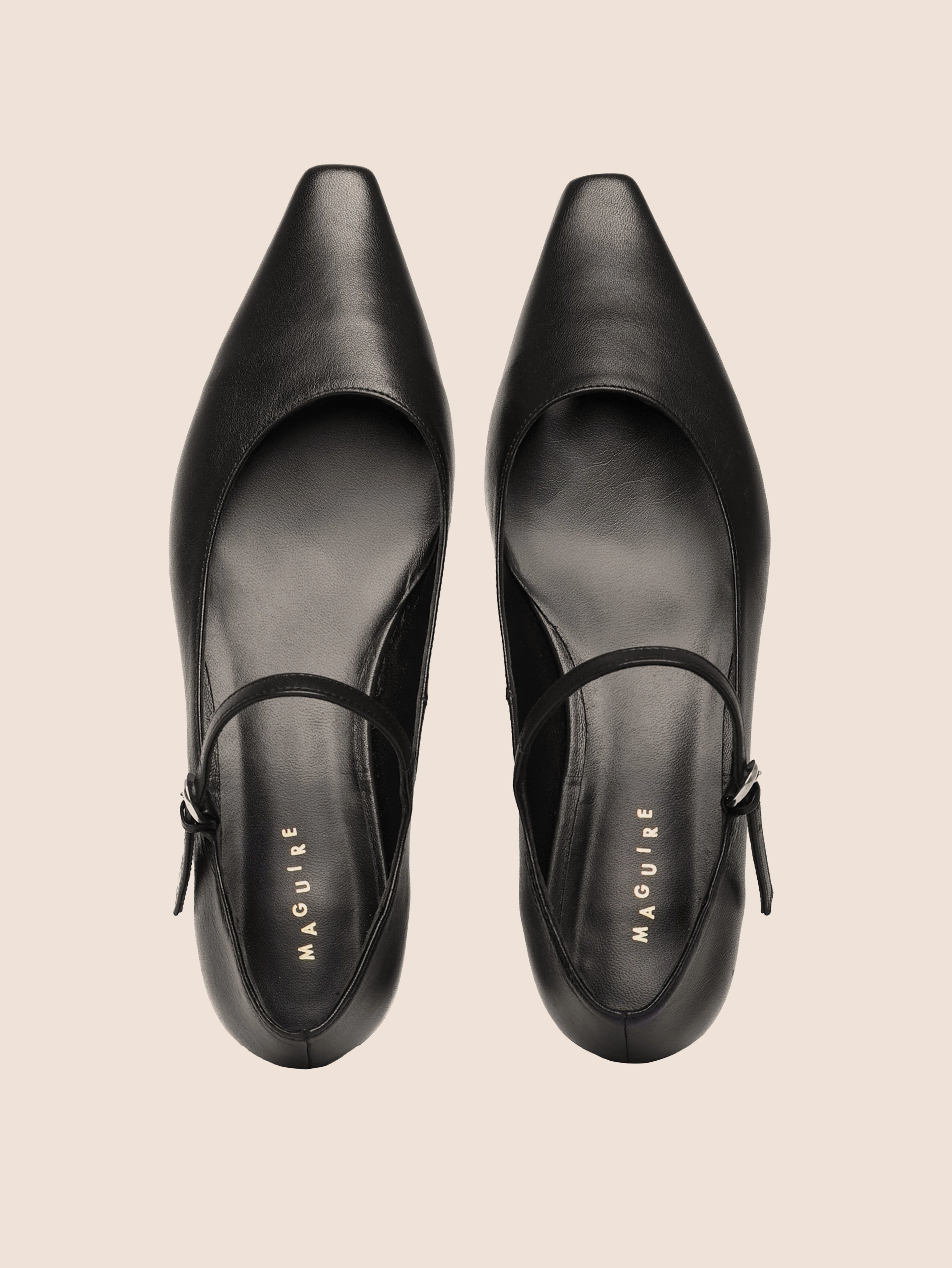 Muriel Black Ballerina Peak Glow Bride Step