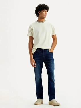 Stretch Free Fit Men's Redloop 511 Dark Indigo Slim Fit Mid Rise Jeans