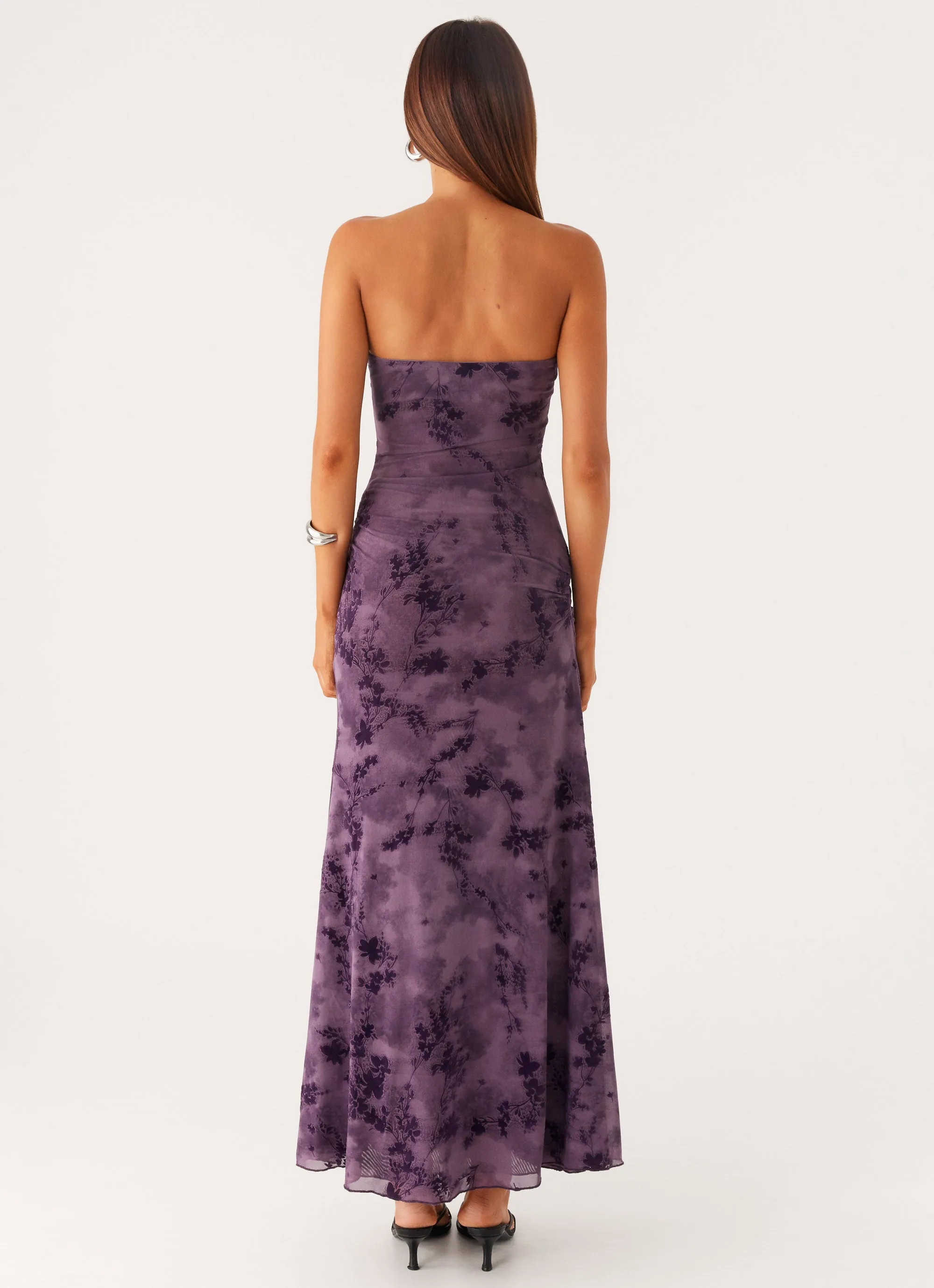 DurableStitching Alexandrite Midi Dress - Purple