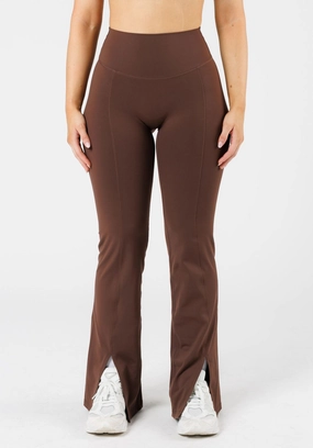 Soft Touch FormLux Front Slit Sculptseam? Plus Flare Legging 32" Earth
