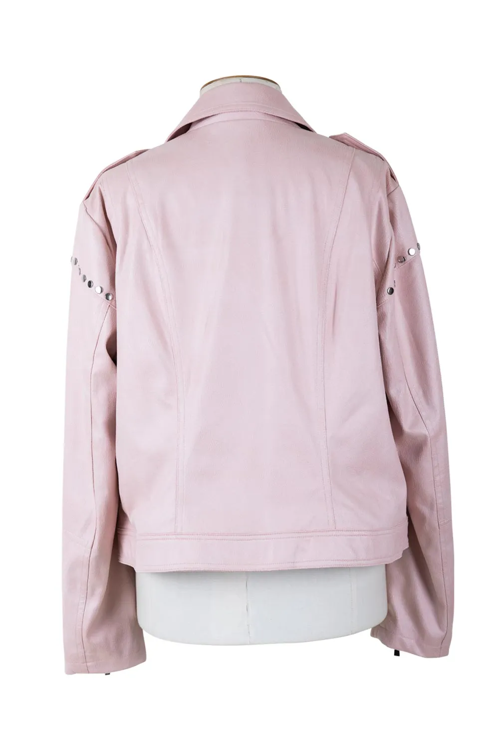 FleeceLined Modern Minimal Frank Lyman - 231712U Studded Jacket