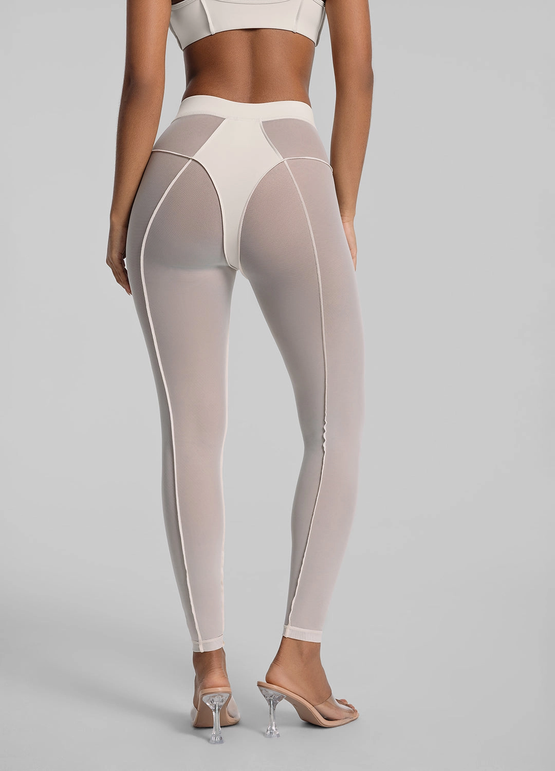 Travel Outfit Shape Retain Ultra Performance Semi-Sheer High-Rise Leggings