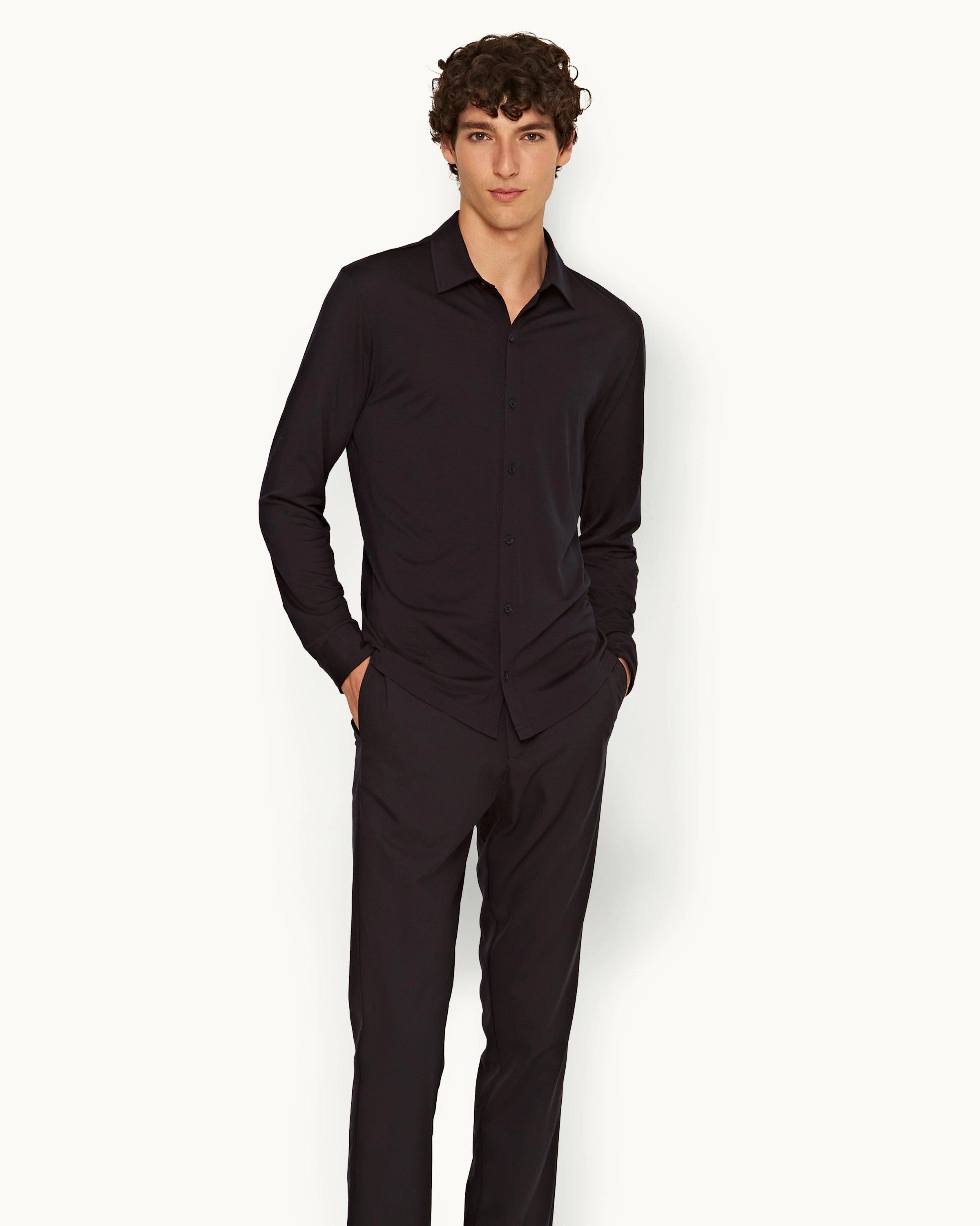 Layered Collar Giles Merino