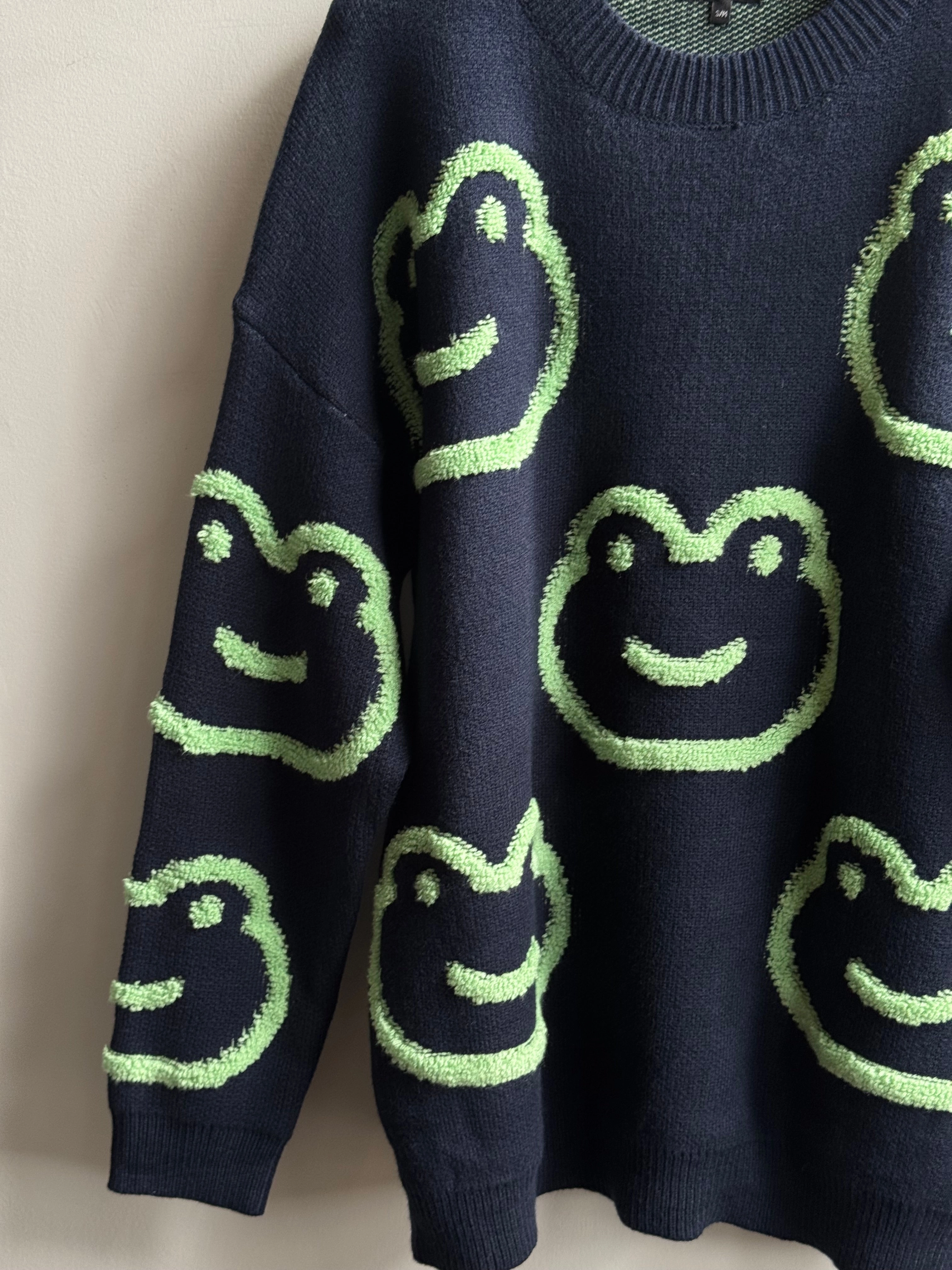 Brushed Interior All-Day Wear FROGGY Sweater