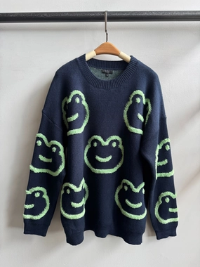 Seasonal Layering FROGGY Sweater