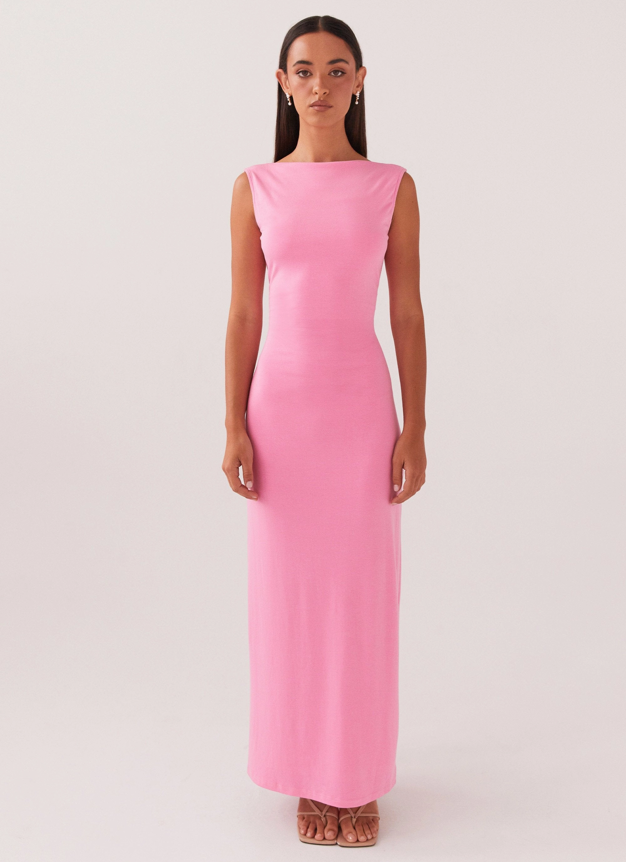 Mood Focused Celina Maxi Dress - Pink
