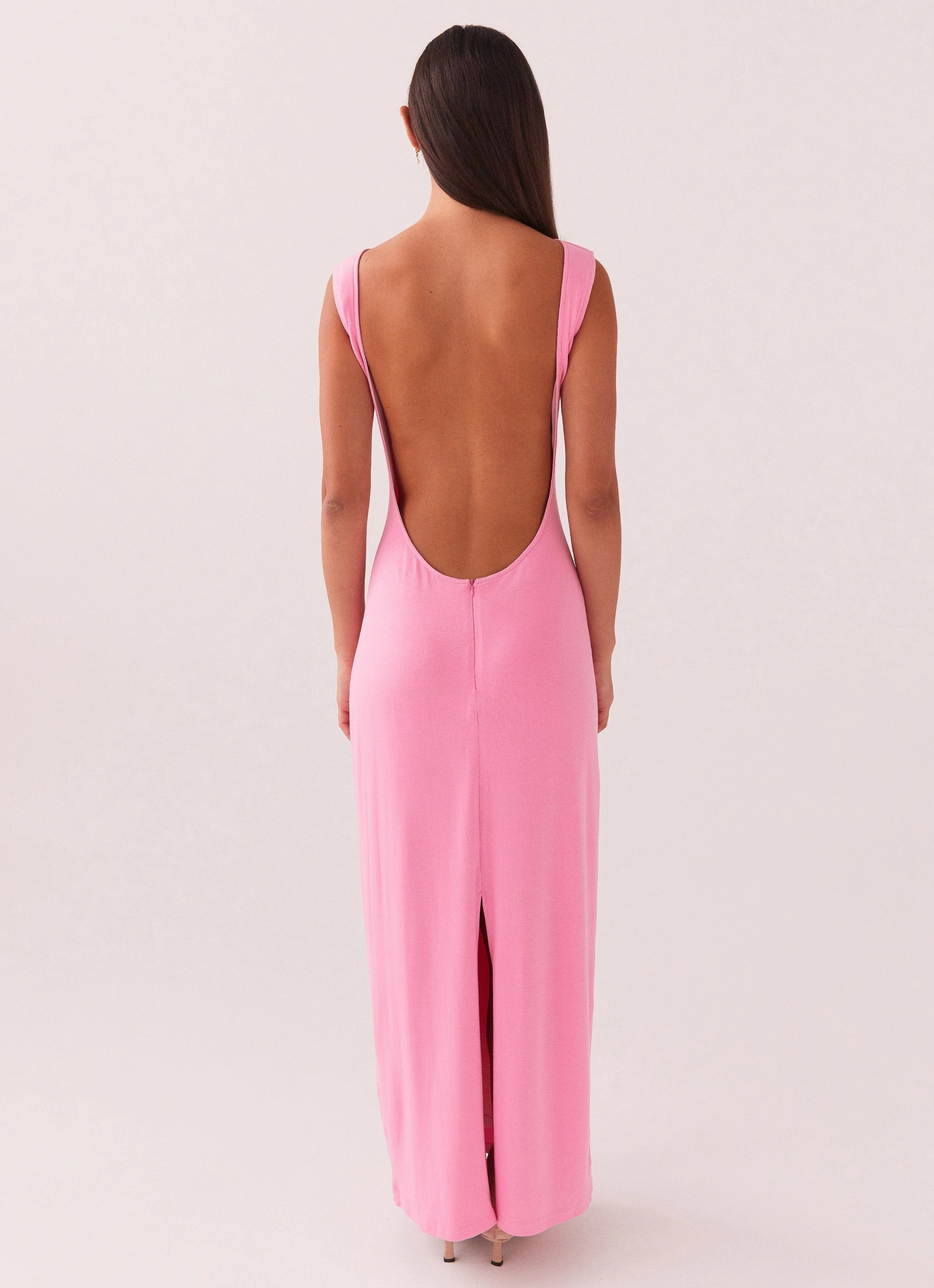 Basic Cool Summer Fashion Celina Maxi Dress - Pink