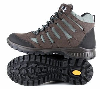 Contoured Midsole Approach Mid Brown Hiking Boot from Vegetarian Shoes