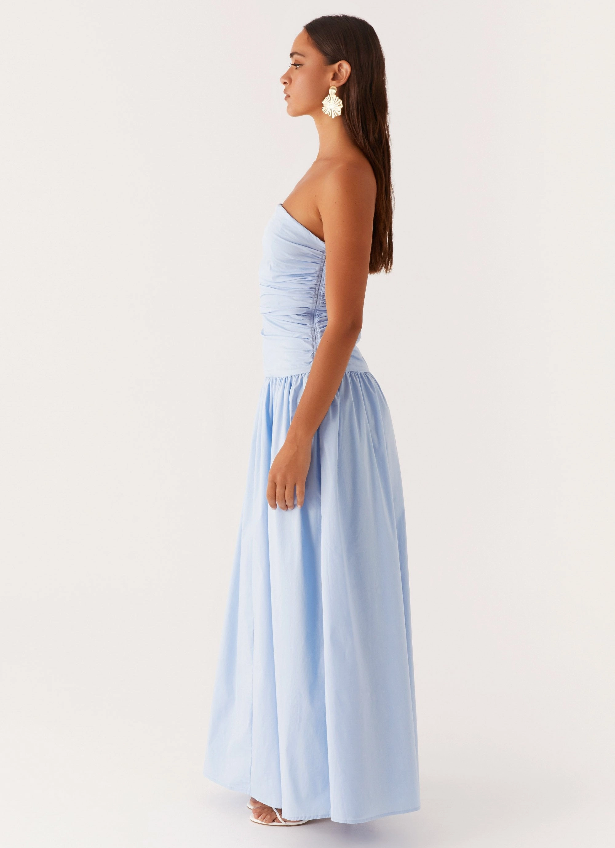 Carmel Maxi Dress - Blue Seasonal Fit