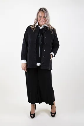 French Dressing Jeans - 182551 Longline Denim Jacket Layered Cuff System