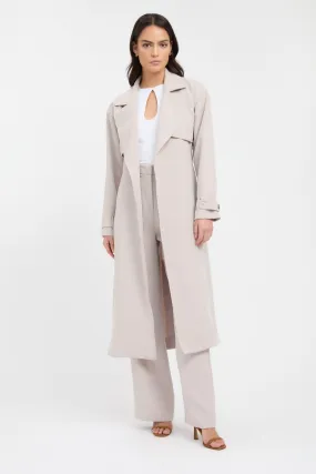 Serge Trench Thick Fabric