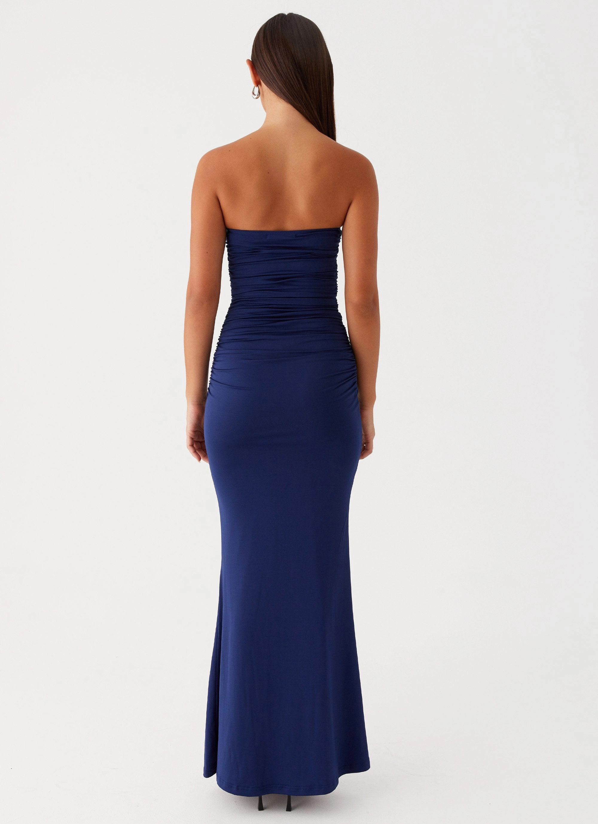 Simple Profile Cool Look Rudy Maxi Dress - Navy