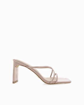 London Chic GLENDA - LATTE PATENT