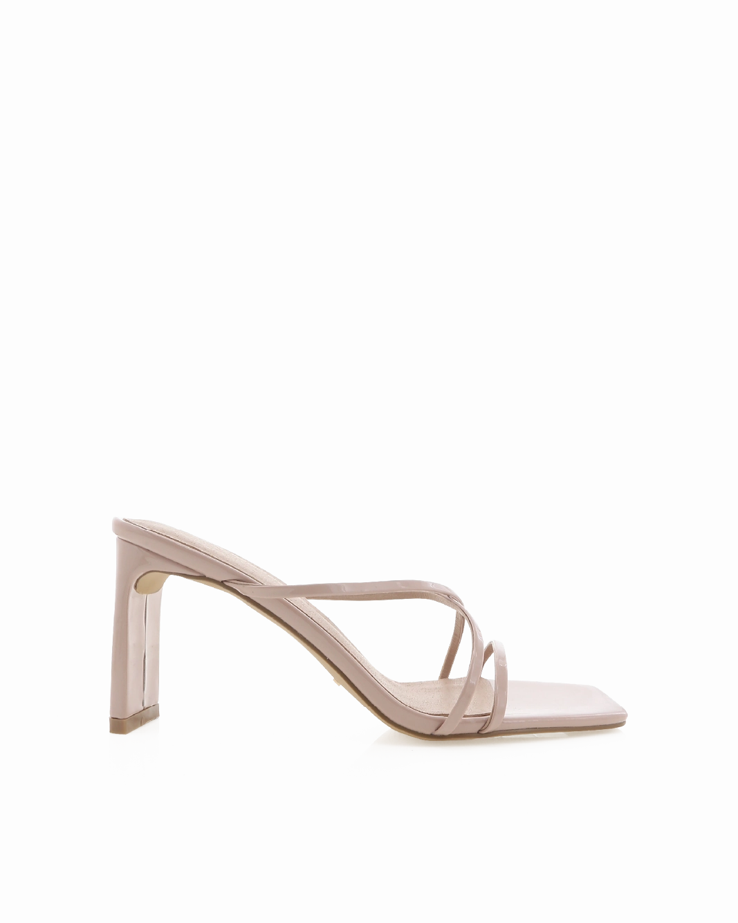 London Chic GLENDA - LATTE PATENT