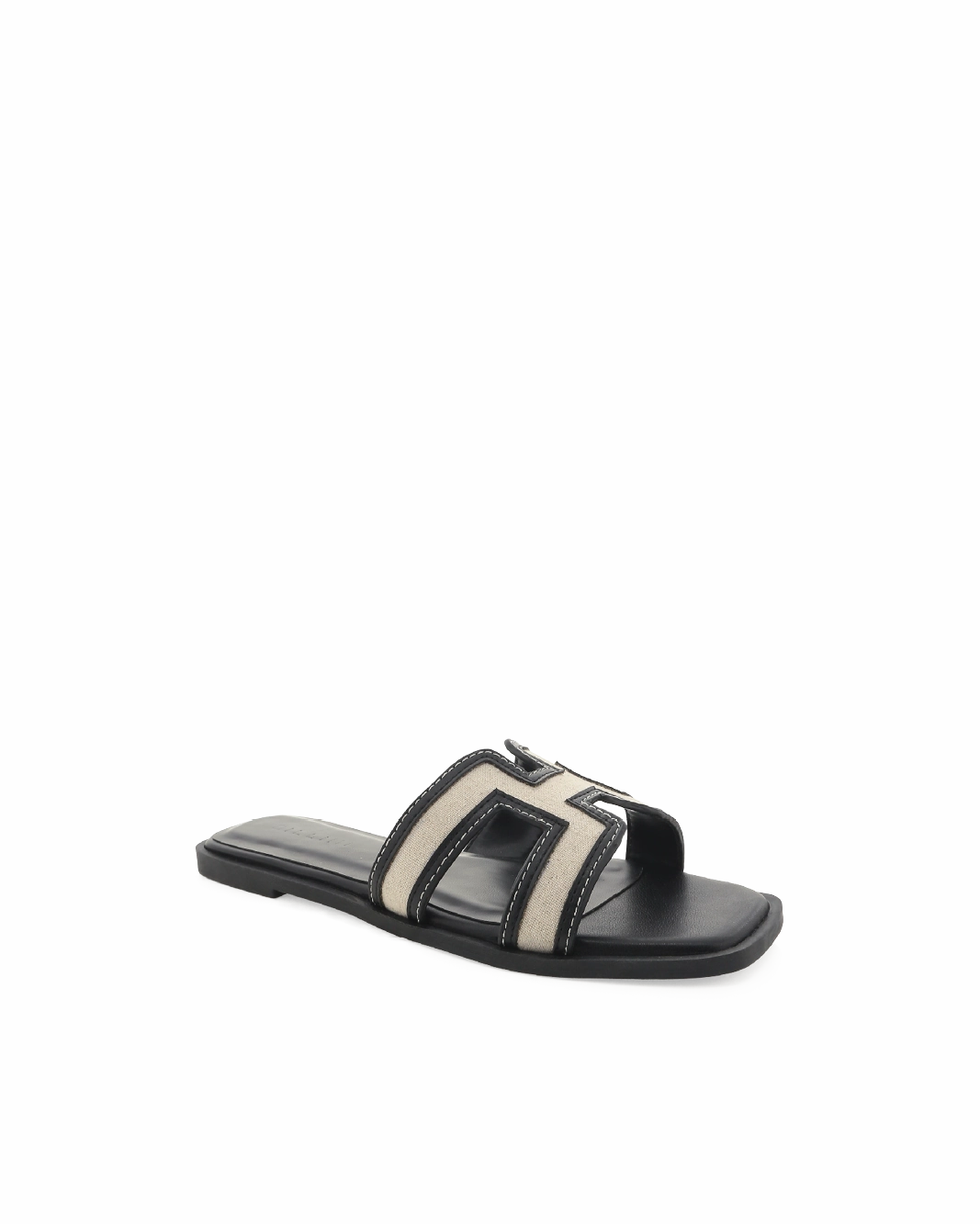 Eco Conscious Design Slip-Resistant Sole GORDY - WHEAT LINEN-BLACK