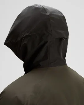 Men's PWDR-Days 2L Insulated Snow Jacket - Dark Moss/Beech Double Stitch Seams