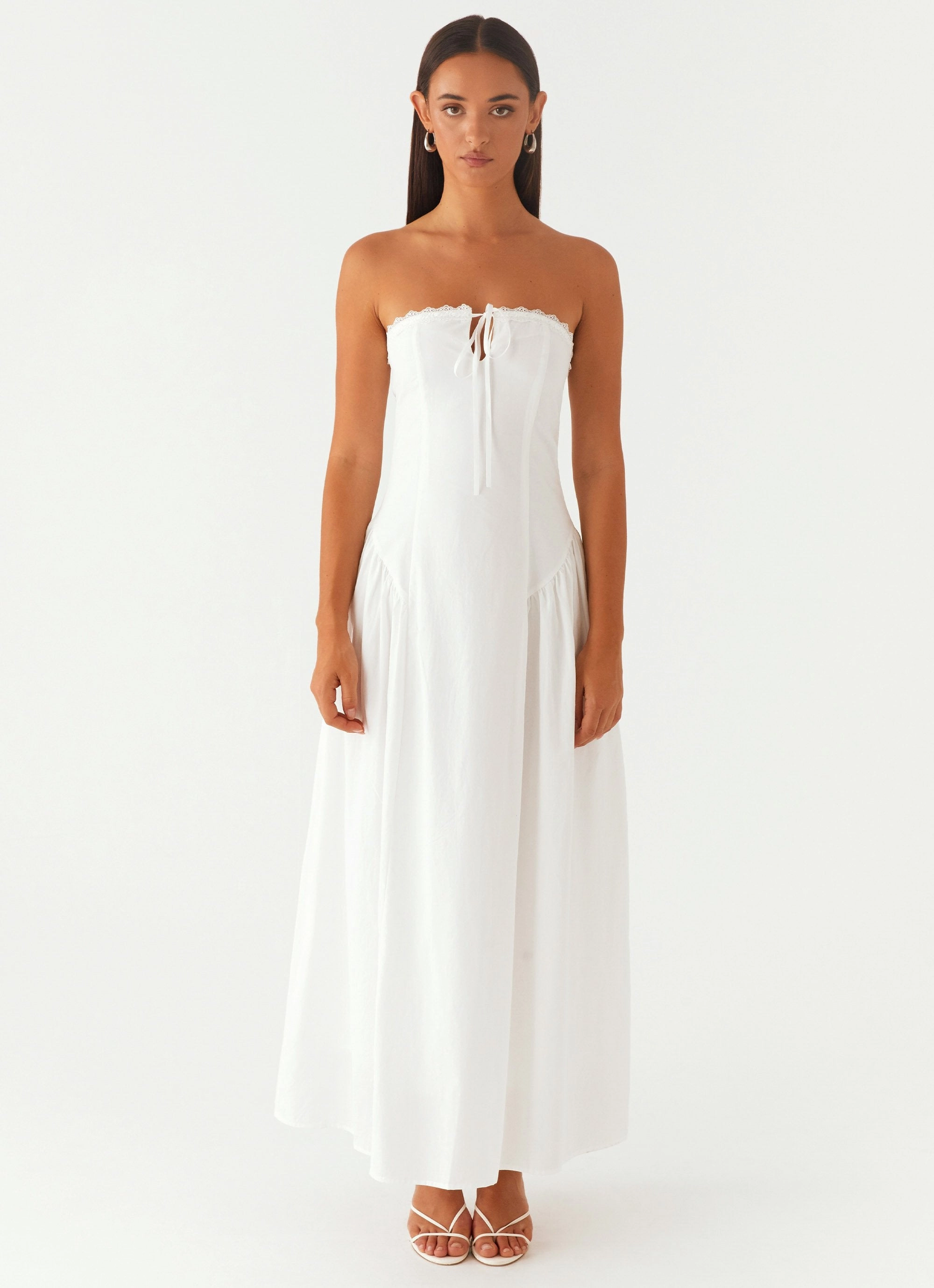 Burleigh Maxi Dress - Ivory Spring Flow