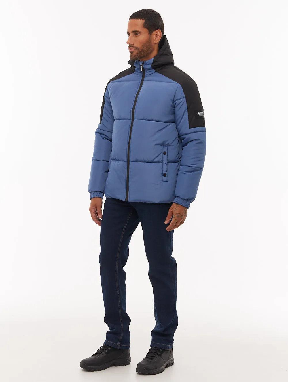 Grentin Puffer Jacket - Blue Multi Purpose Layer