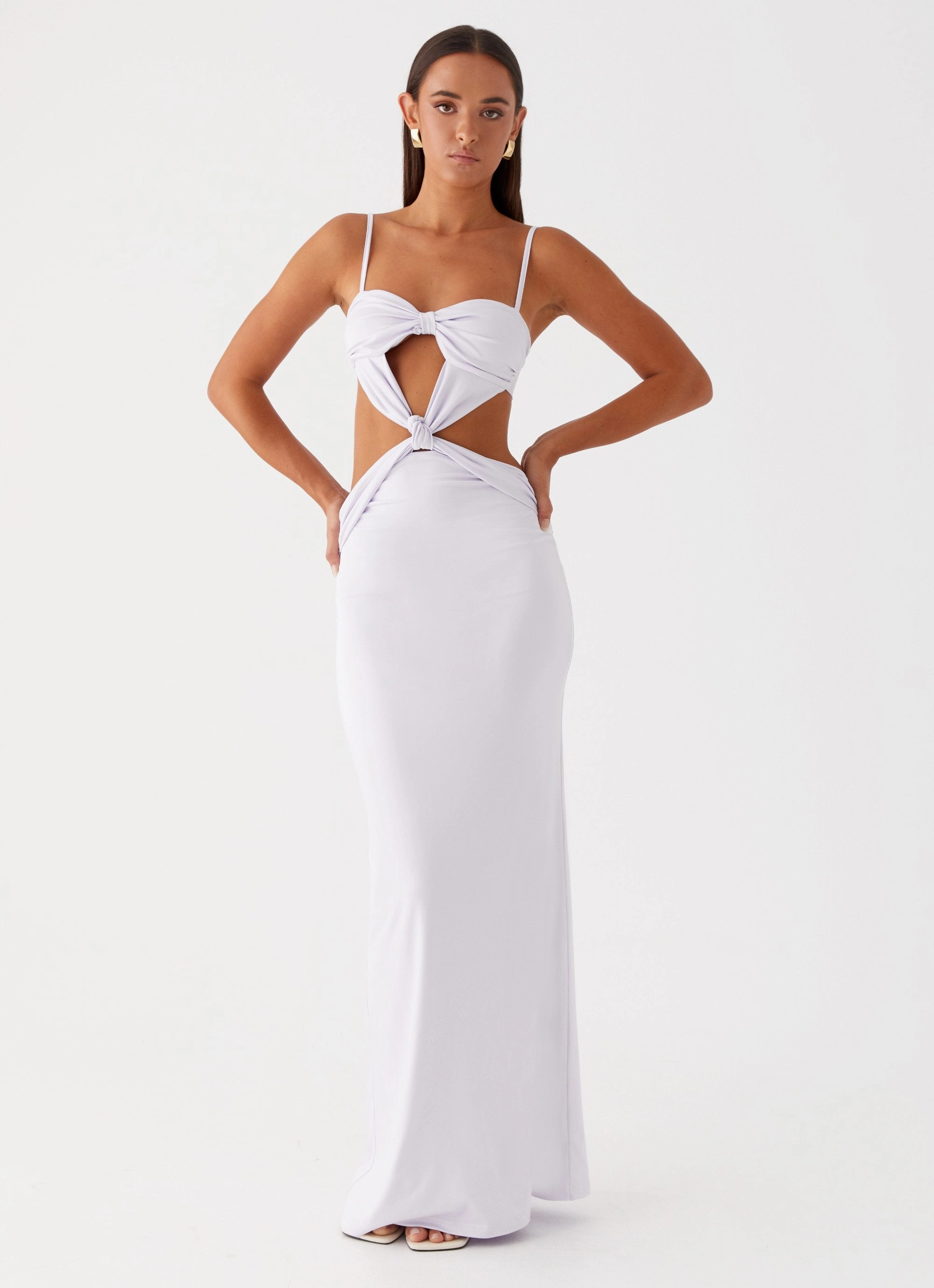 Essential Piece Heart And Soul Maxi Dress - Lavender