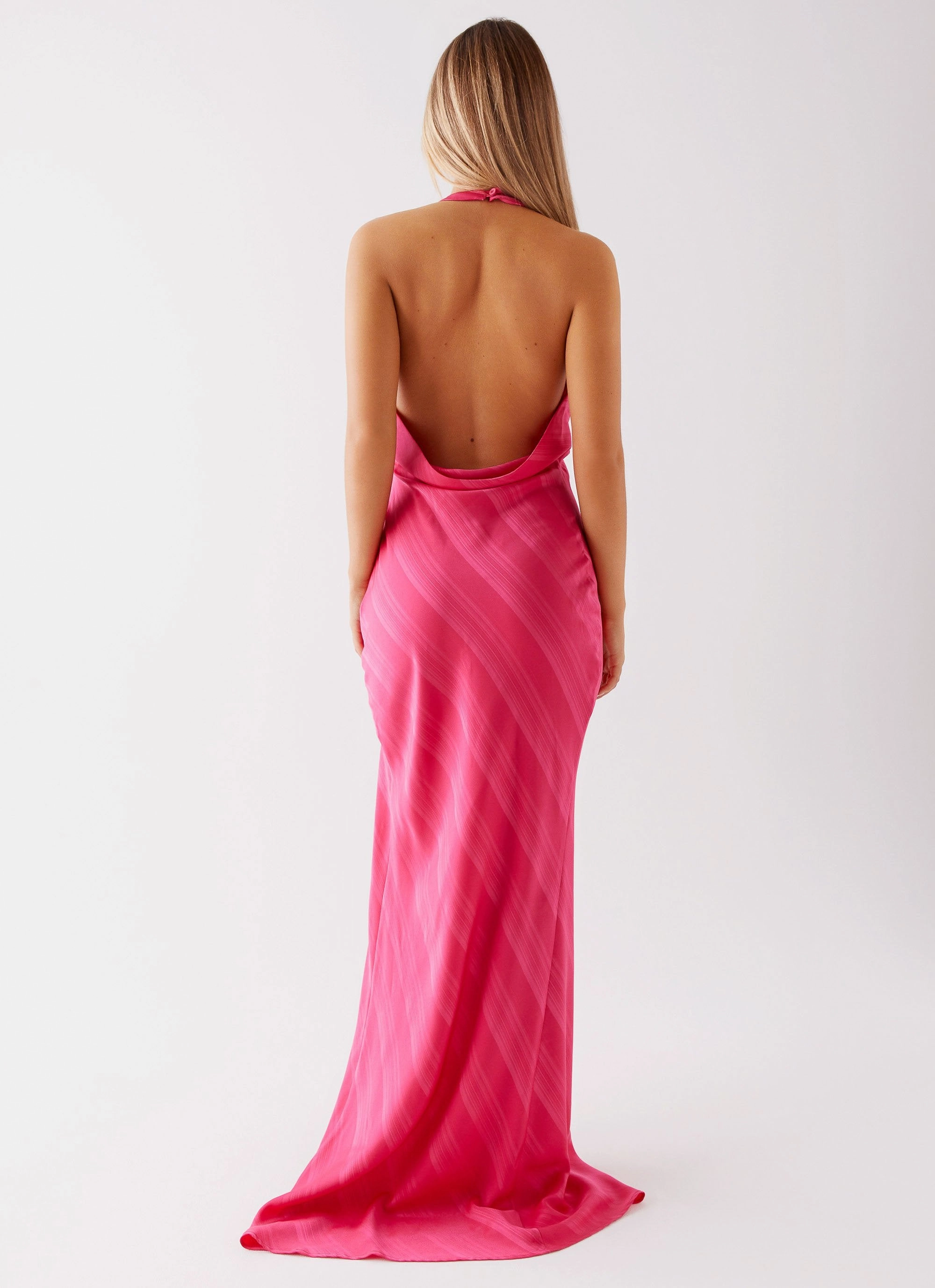 Minimal Core Heartbeat Maxi Dress - Pink