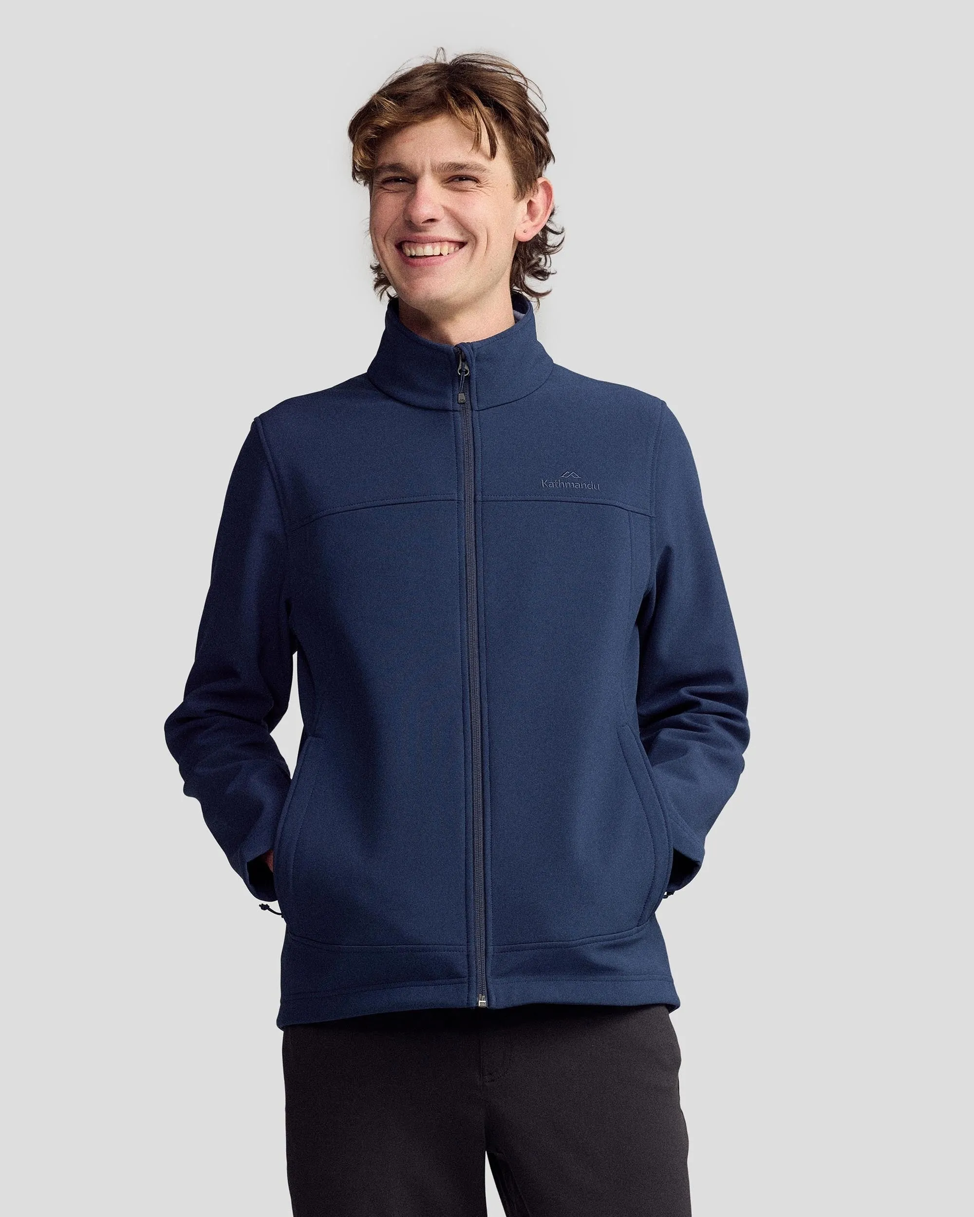 Cold Resist Adjustable Hem Men's Arbury Jacket - Classic Navy