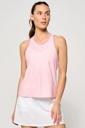 mining Lightweight Performance Training Tank - Carnation/Antique Rose