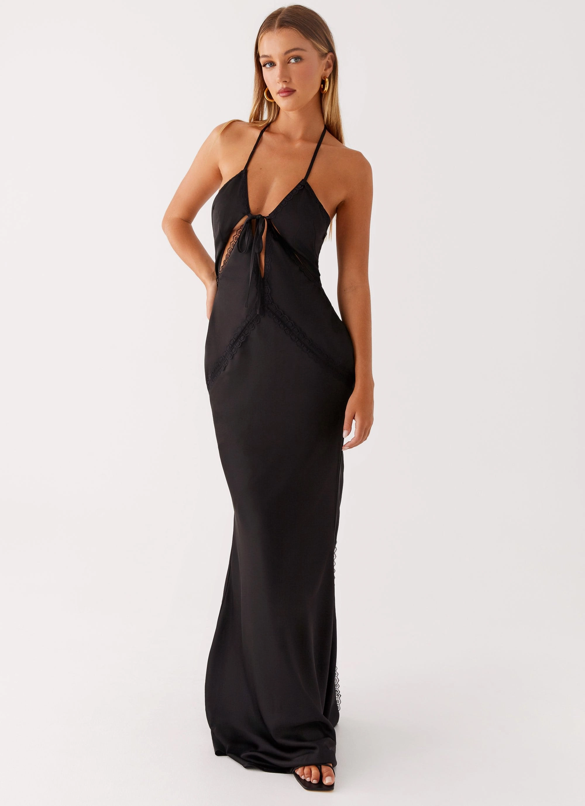 Highway Maxi Dress - Black All Fit Style