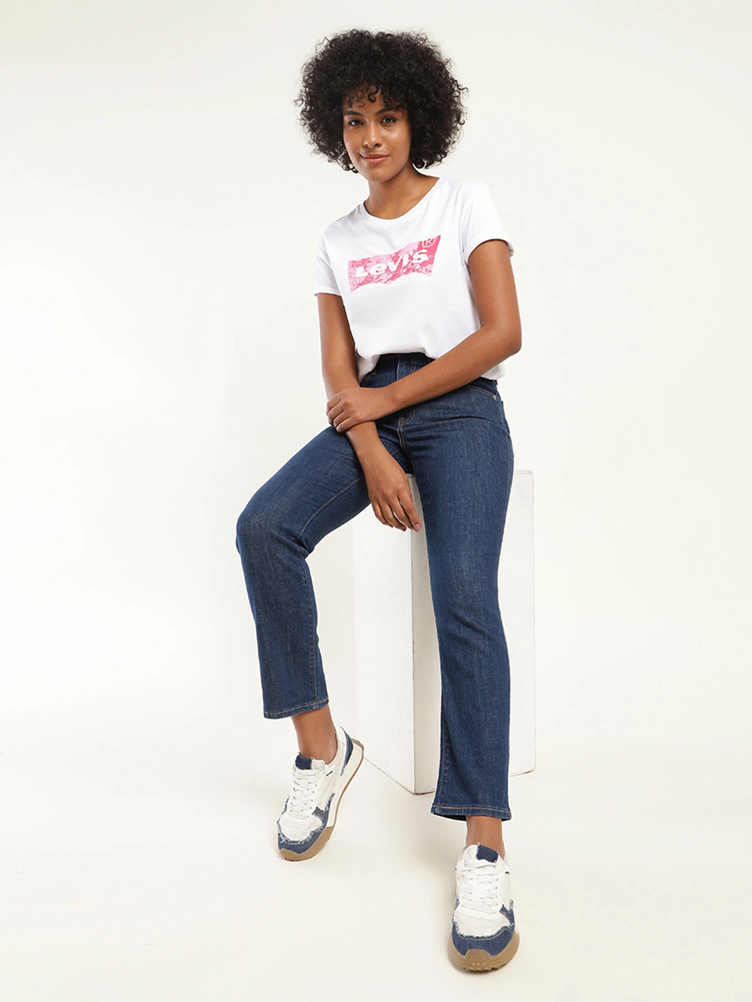 All Season Fabric Weight Women's 710 Blue Skinny Fit High Rise Jeans